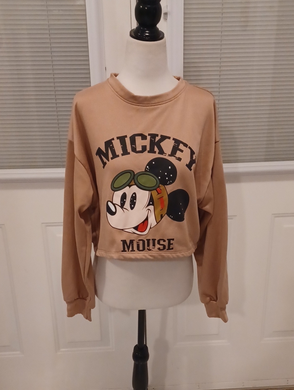 2/$50 Mickey Mouse Cropped Sweatshirt - Fits Size XL